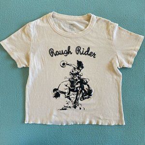 Brandy Melville Rough Rider Ashlyn top